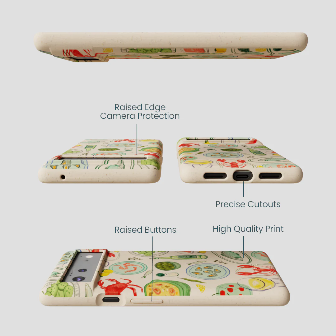 Seashell Dock and Dine Google Pixel 6 Case - Image 3