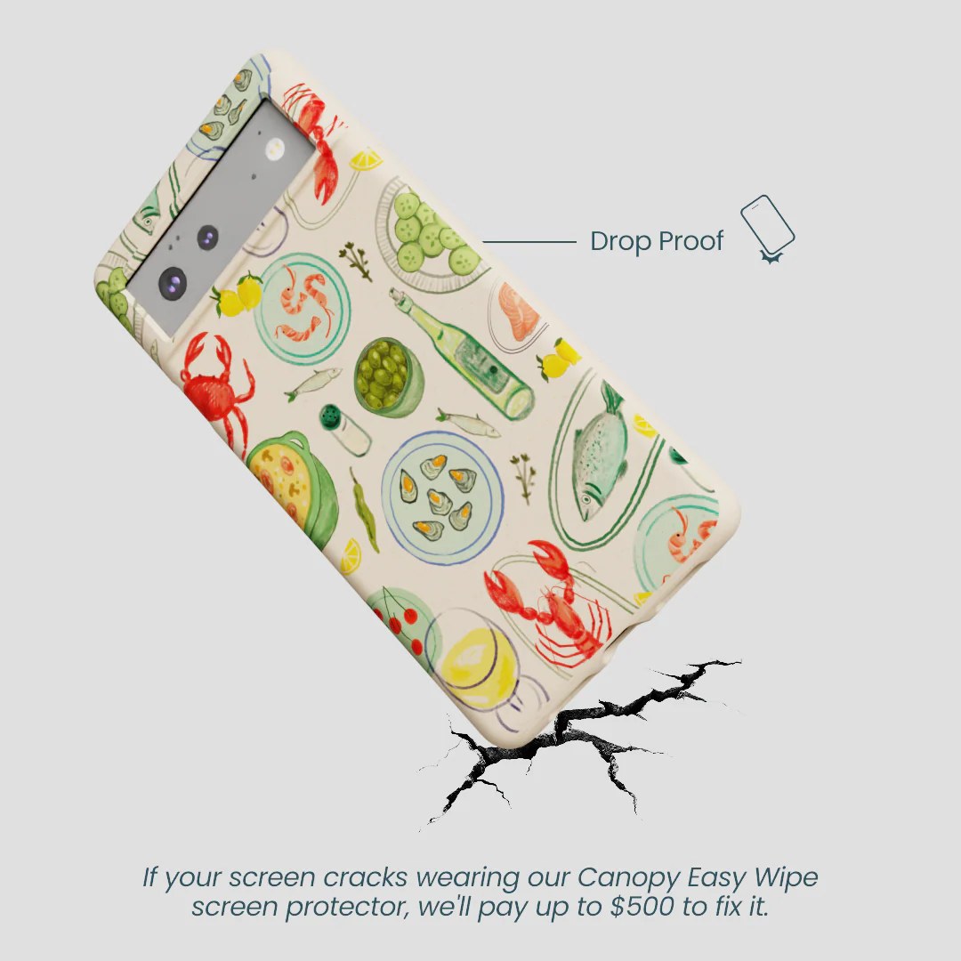 Seashell Dock and Dine Google Pixel 6 Case - Image 5