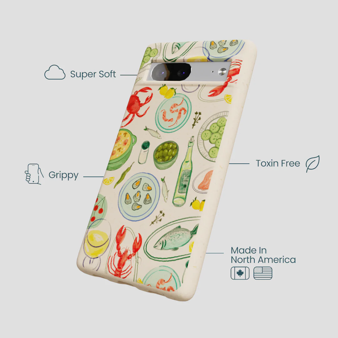 Seashell Dock and Dine Google Pixel 7 Case - Image 4
