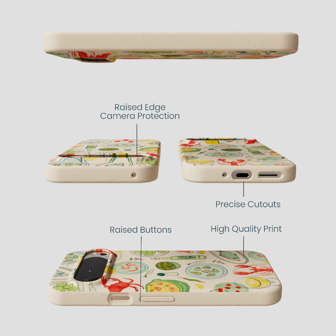 Seashell Dock and Dine Google Pixel 9/9 Pro Case - Image 3
