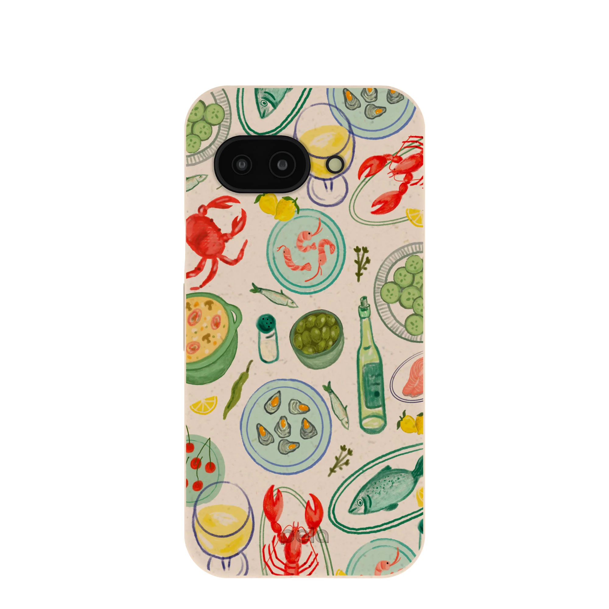Seashell Dock and Dine Google Pixel 9a Case