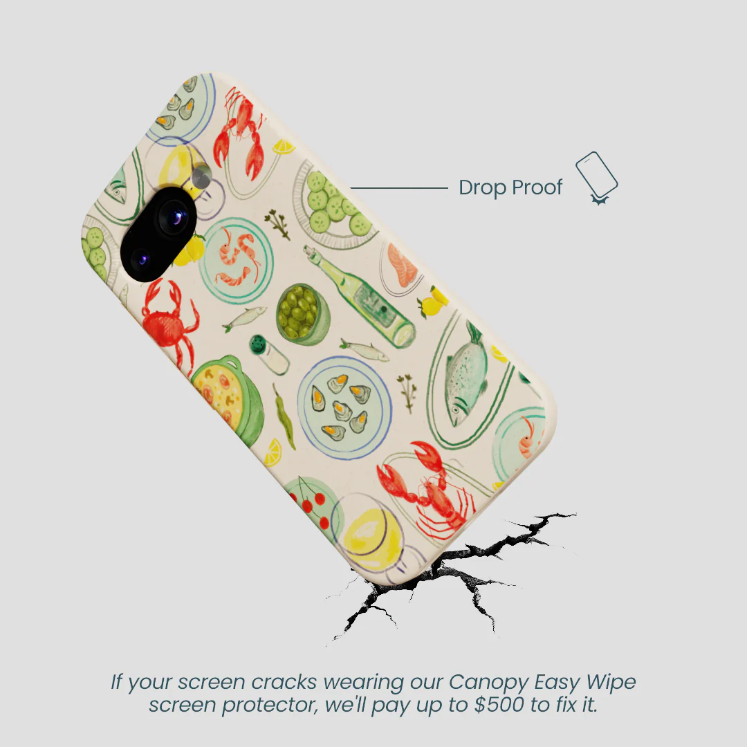Seashell Dock and Dine Google Pixel 9a Case - Image 5