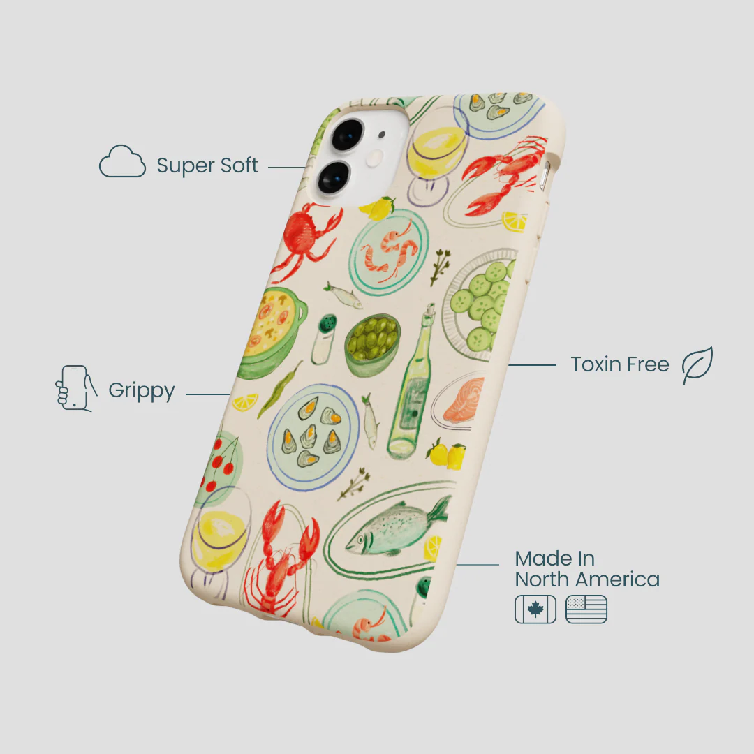 Seashell Dock and Dine iPhone 11 Case - Image 4