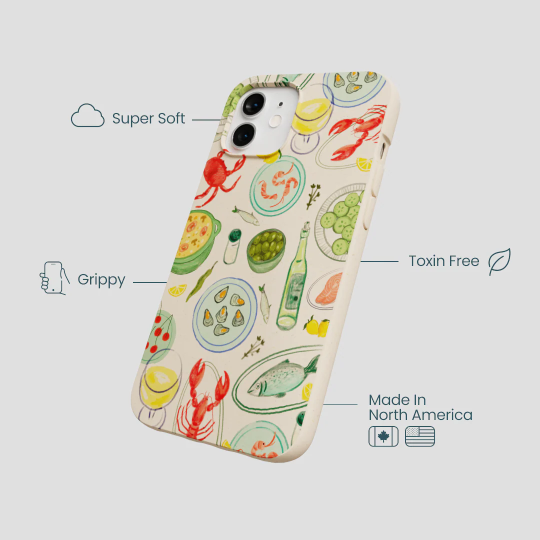 Seashell Dock and Dine iPhone 12/ iPhone 12 Pro Case - Image 4