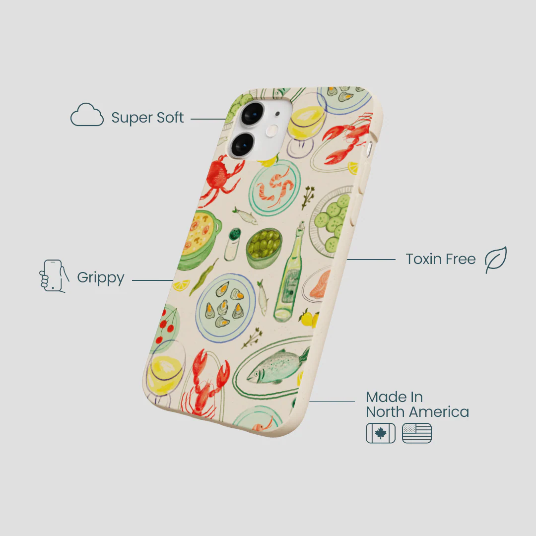 Seashell Dock and Dine iPhone 12 Mini Case - Image 4