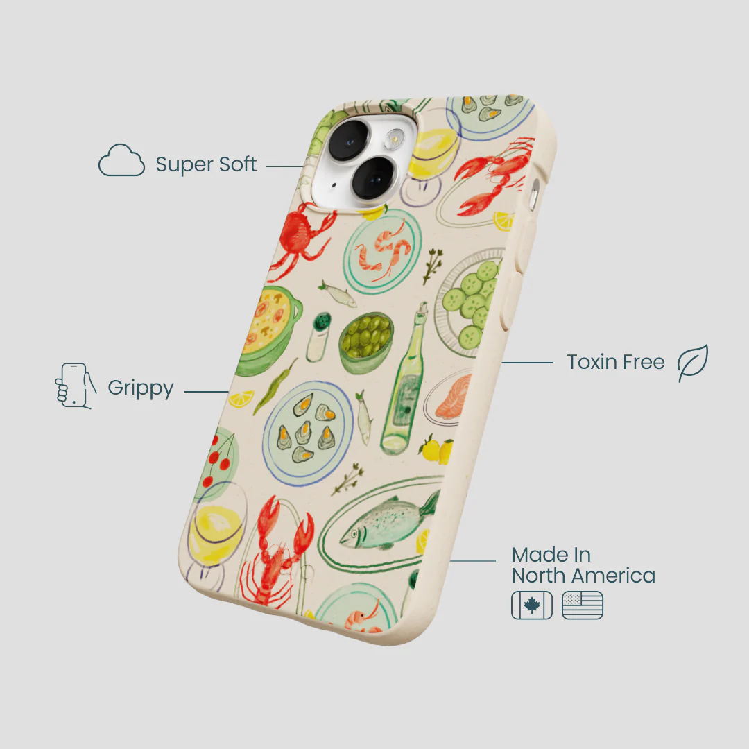 Seashell Dock and Dine iPhone 13 Case - Image 4