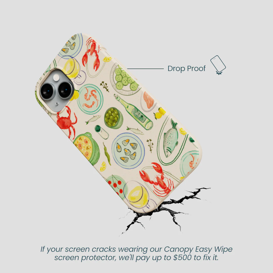 Seashell Dock and Dine iPhone 14 Case - Image 5
