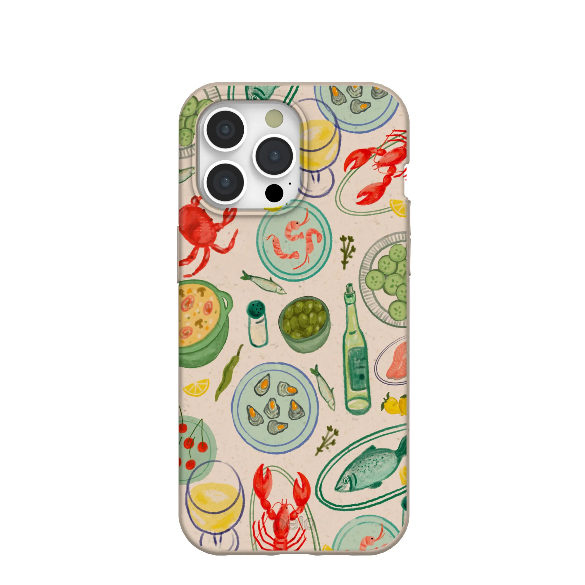 Seashell Dock and Dine iPhone 15 Pro Max Case