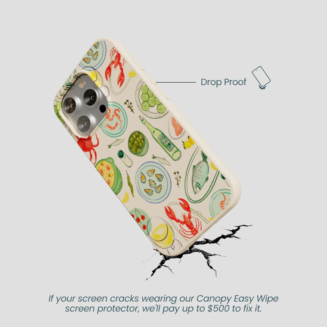 Seashell Dock and Dine iPhone 16 Pro Case - Image 5
