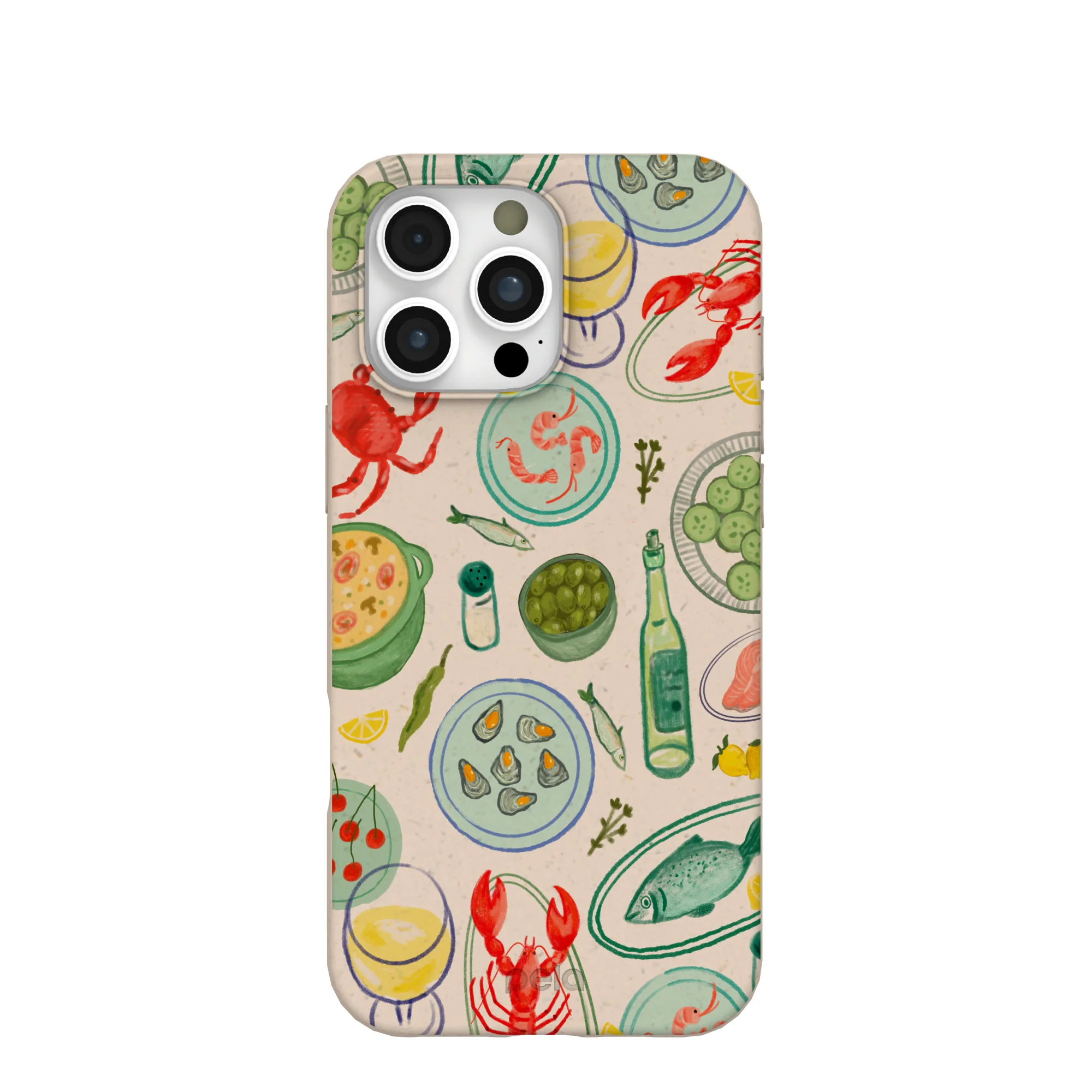 Seashell Dock and Dine iPhone 16 Pro Max Case