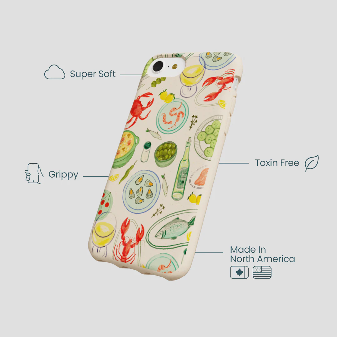 Seashell Dock and Dine iPhone 6/6s/7/8/SE Case - Image 4