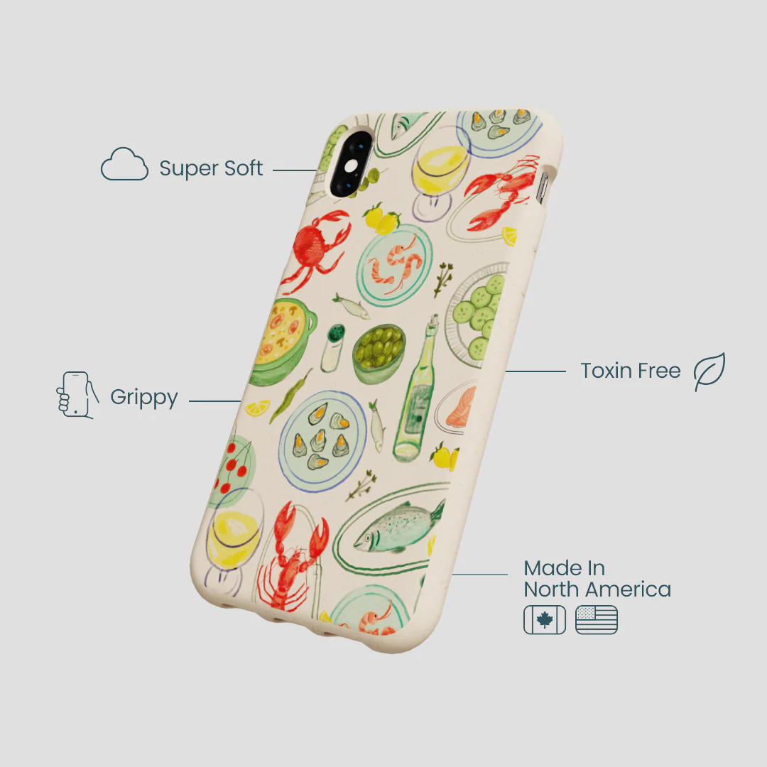 Seashell Dock and Dine iPhone XR Case - Image 4