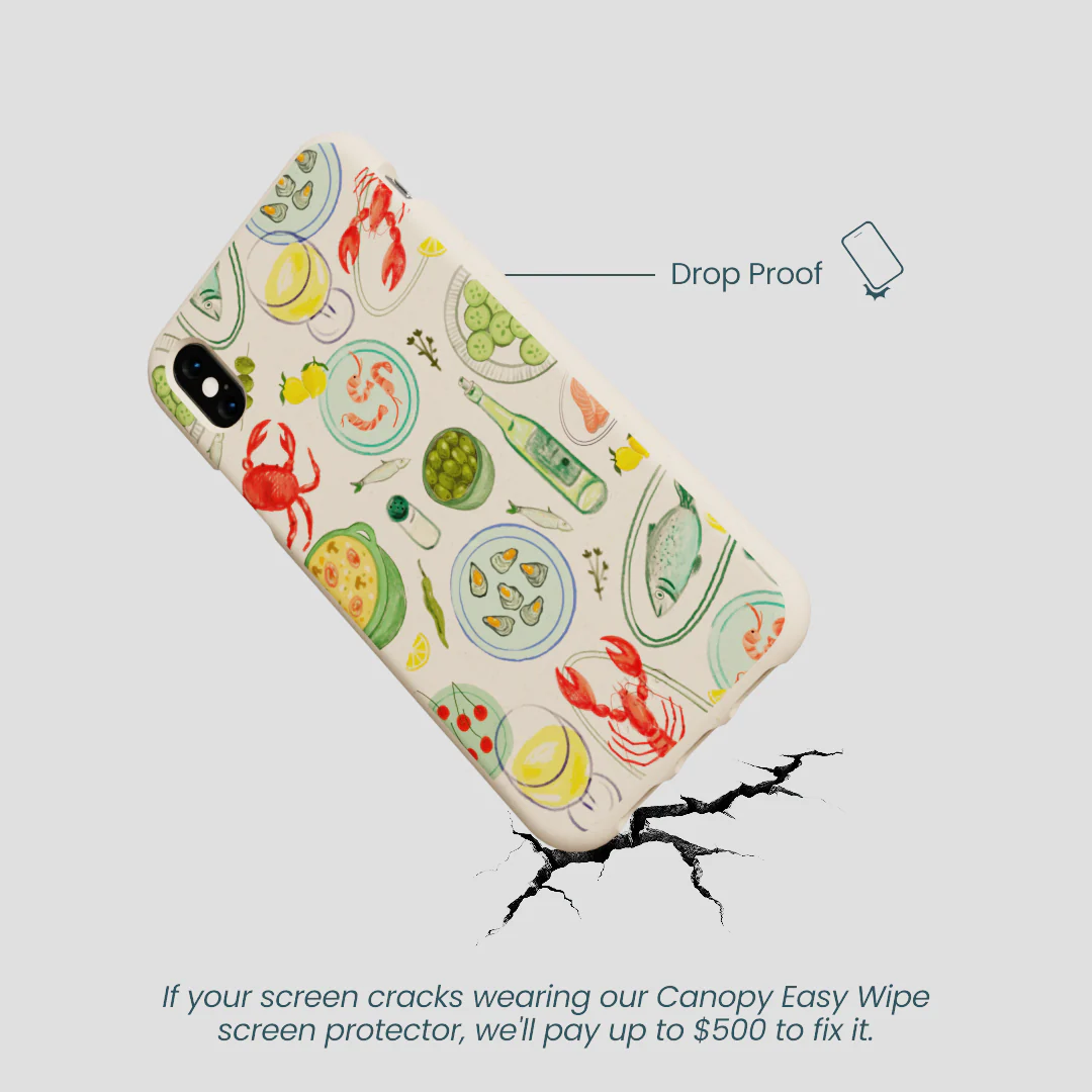 Seashell Dock and Dine iPhone XR Case - Image 5