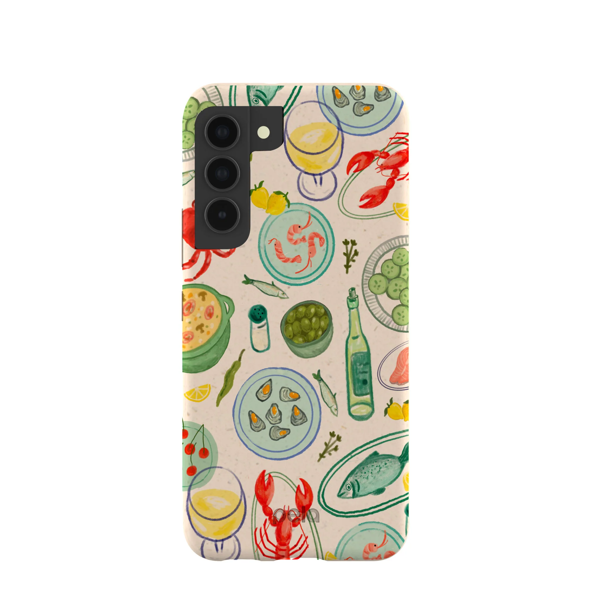 Seashell Dock and Dine Samsung Galaxy S22 Case