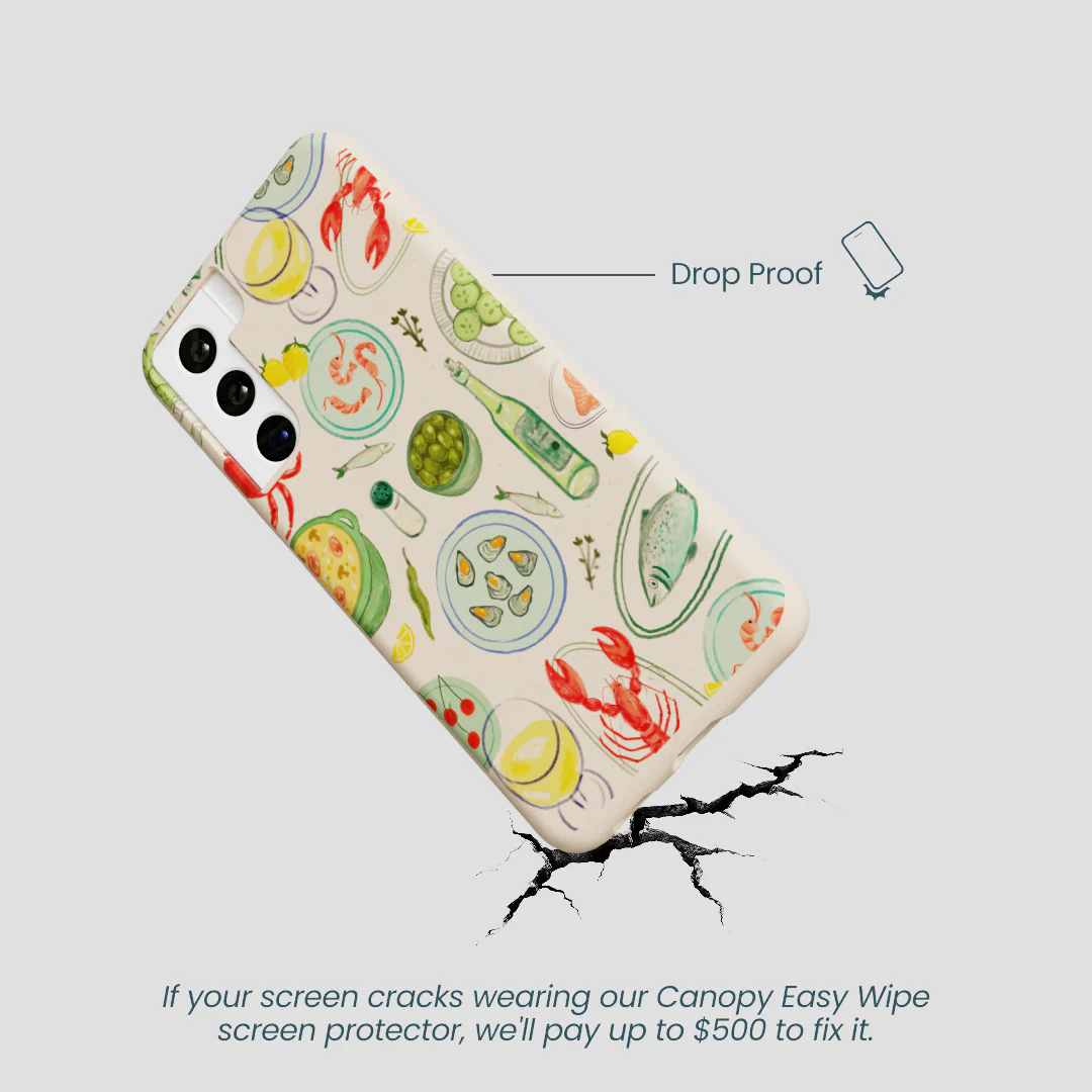 Seashell Dock and Dine Samsung Galaxy S22 Case - Image 5