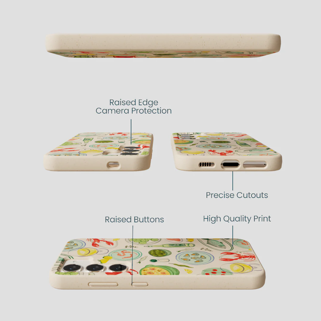 Seashell Dock and Dine Samsung Galaxy S23 Case - Image 3