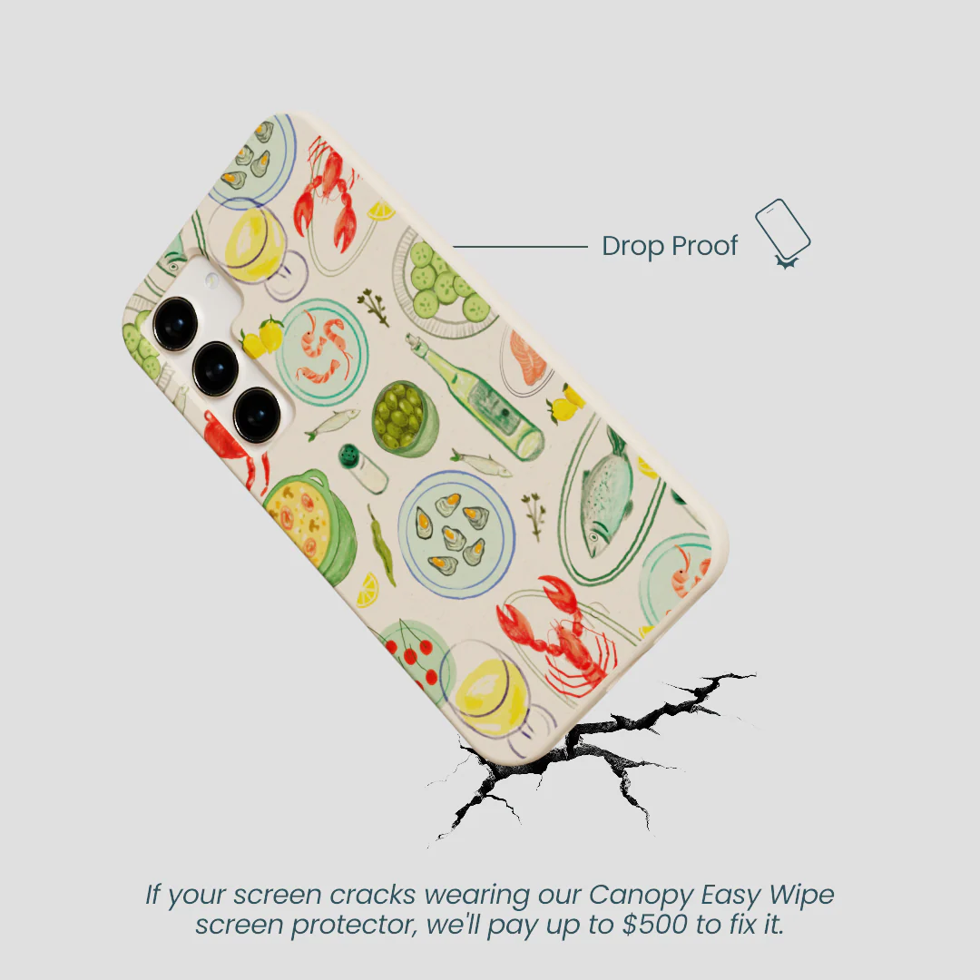 Seashell Dock and Dine Samsung Galaxy S24 Case - Image 5