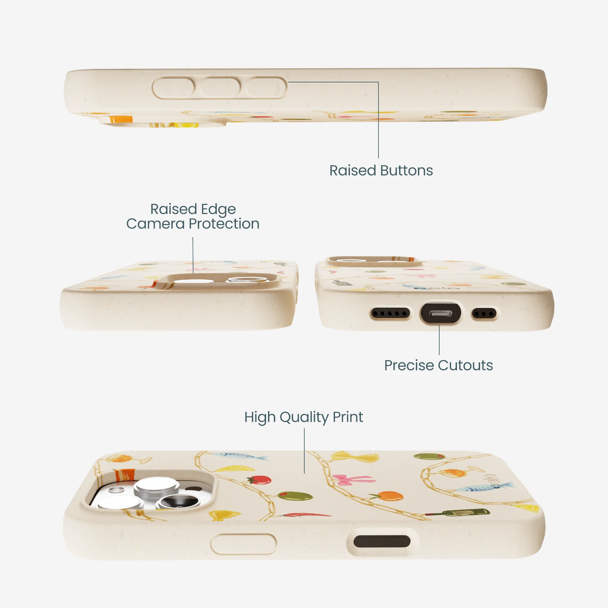 Seashell Dolce Summer iPhone 16 Pro Max Case - Image 3