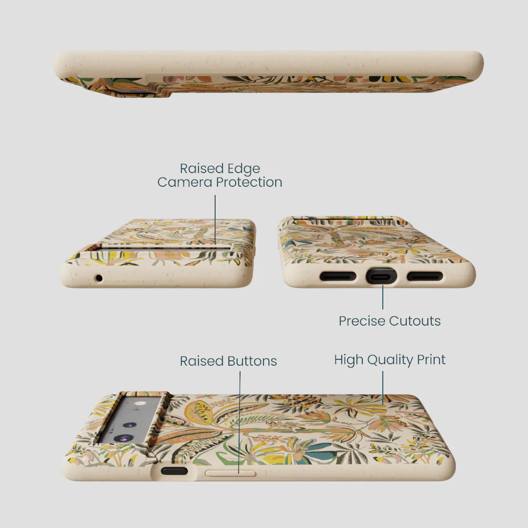 Seashell Dreamy Tropics Google Pixel 6 Case - Image 3
