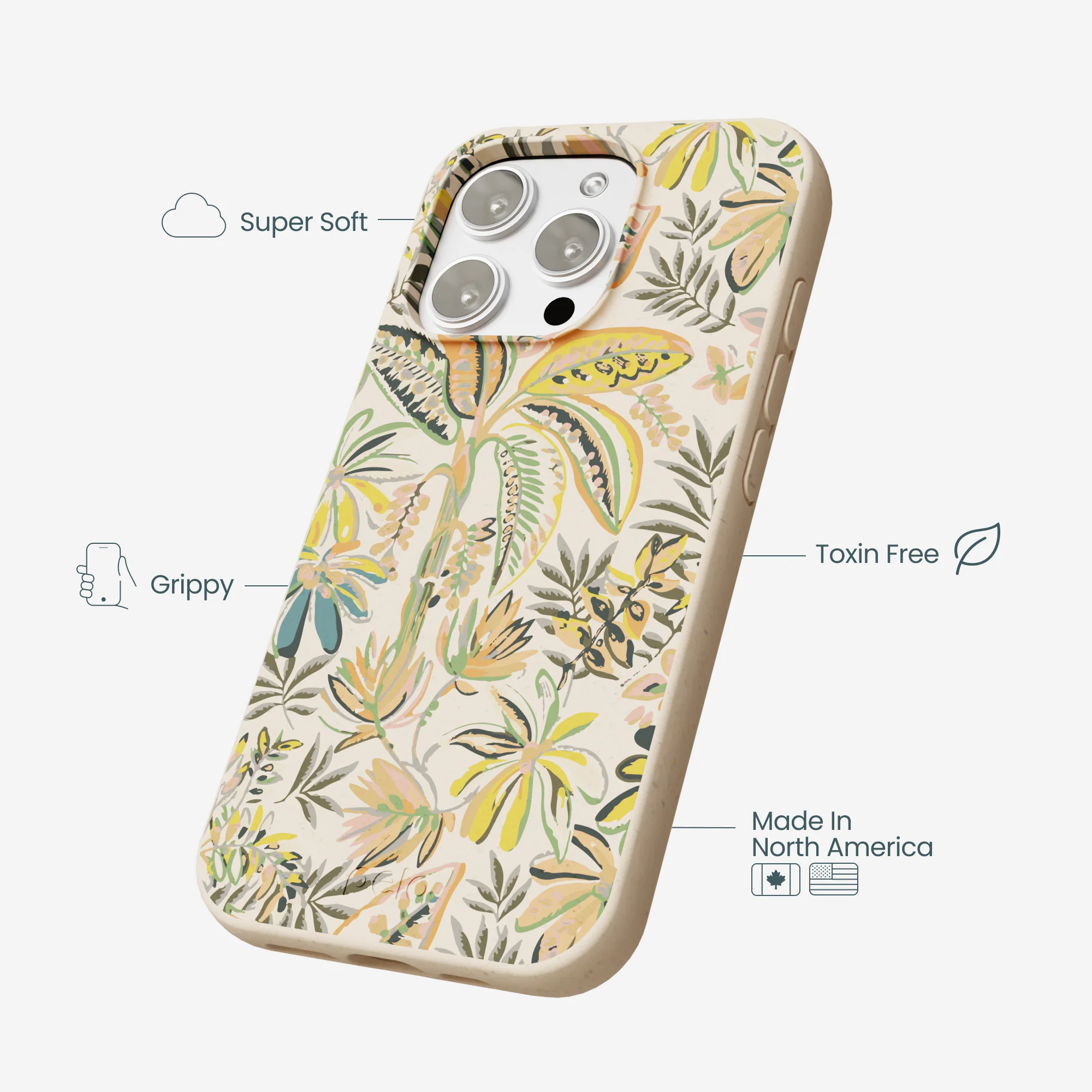 Seashell Dreamy Tropics iPhone 16 Pro Max Case - Image 4