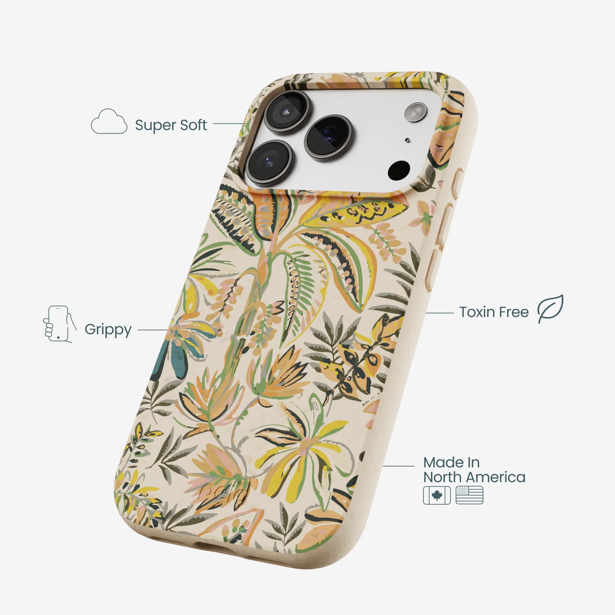 Seashell Dreamy Tropics iPhone 17 Pro Case - Image 4
