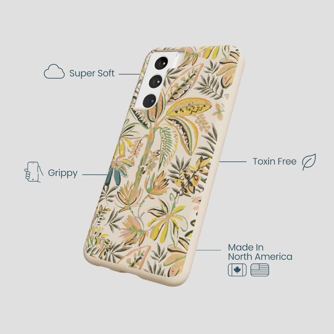 Seashell Dreamy Tropics Samsung Galaxy S22 Case - Image 4