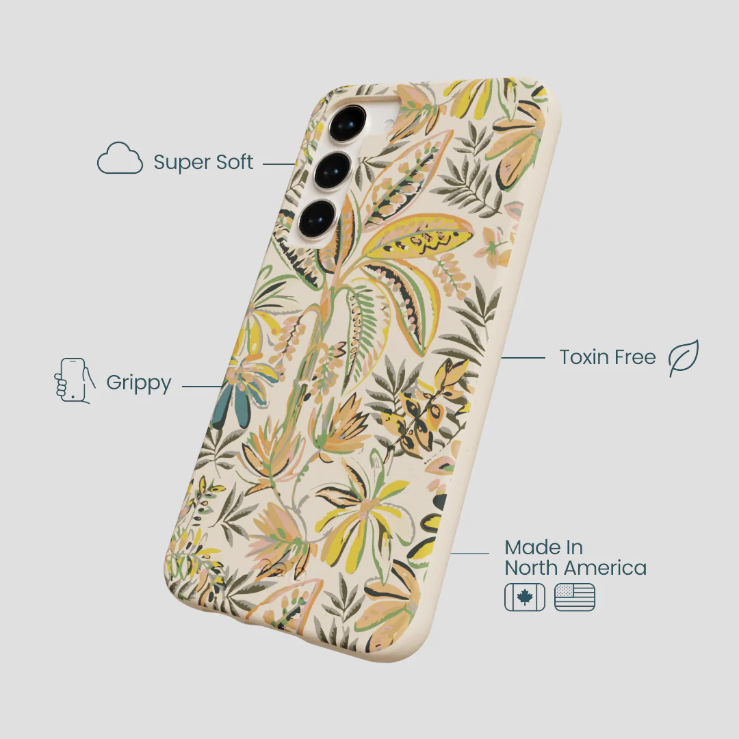 Seashell Dreamy Tropics Samsung Galaxy S24+(Plus) Case - Image 4