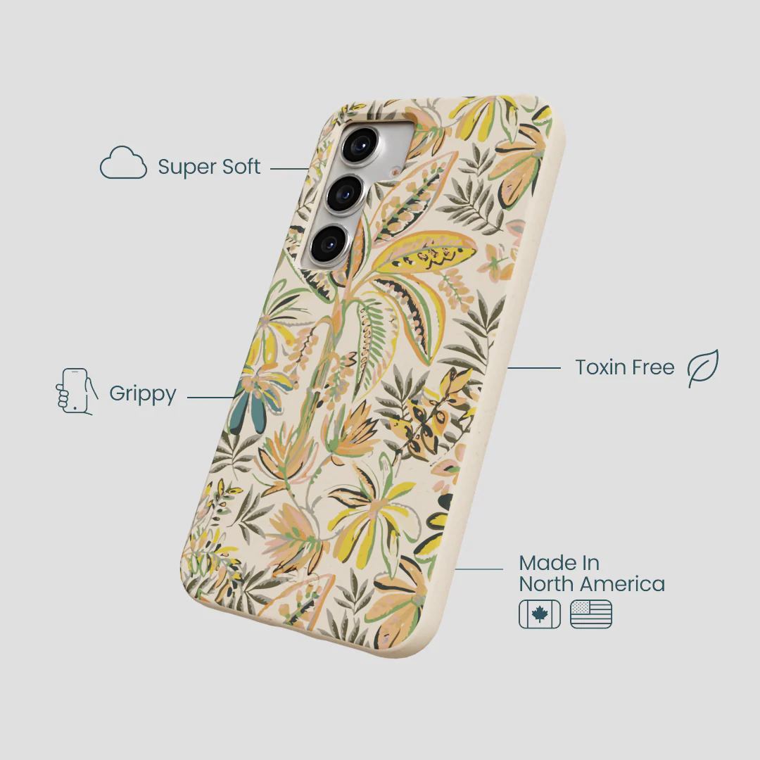Seashell Dreamy Tropics Samsung Galaxy S25 Case - Image 4