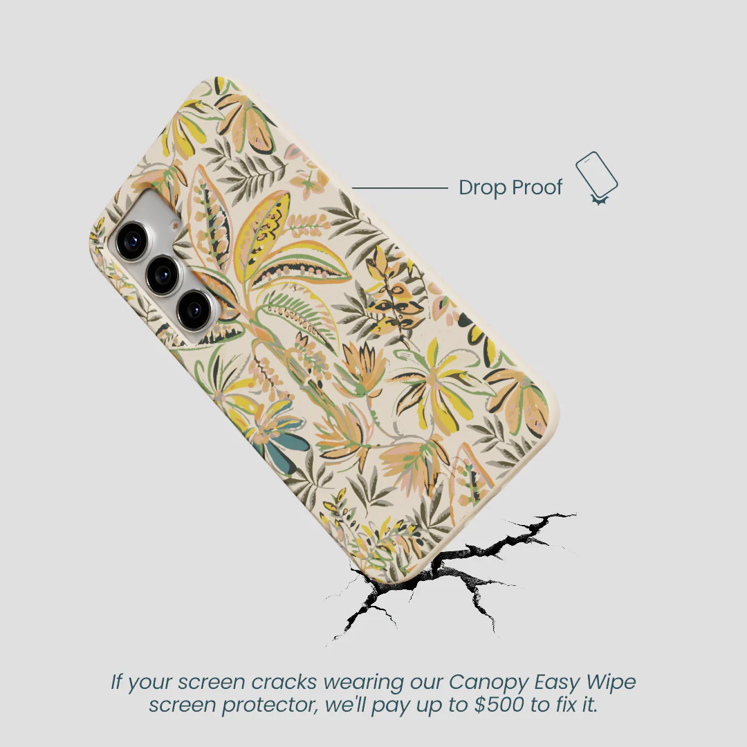 Seashell Dreamy Tropics Samsung Galaxy S25 Case - Image 5