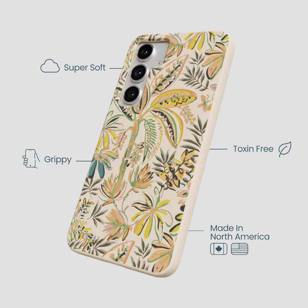 Seashell Dreamy Tropics Samsung Galaxy S25+(Plus) Case - Image 4