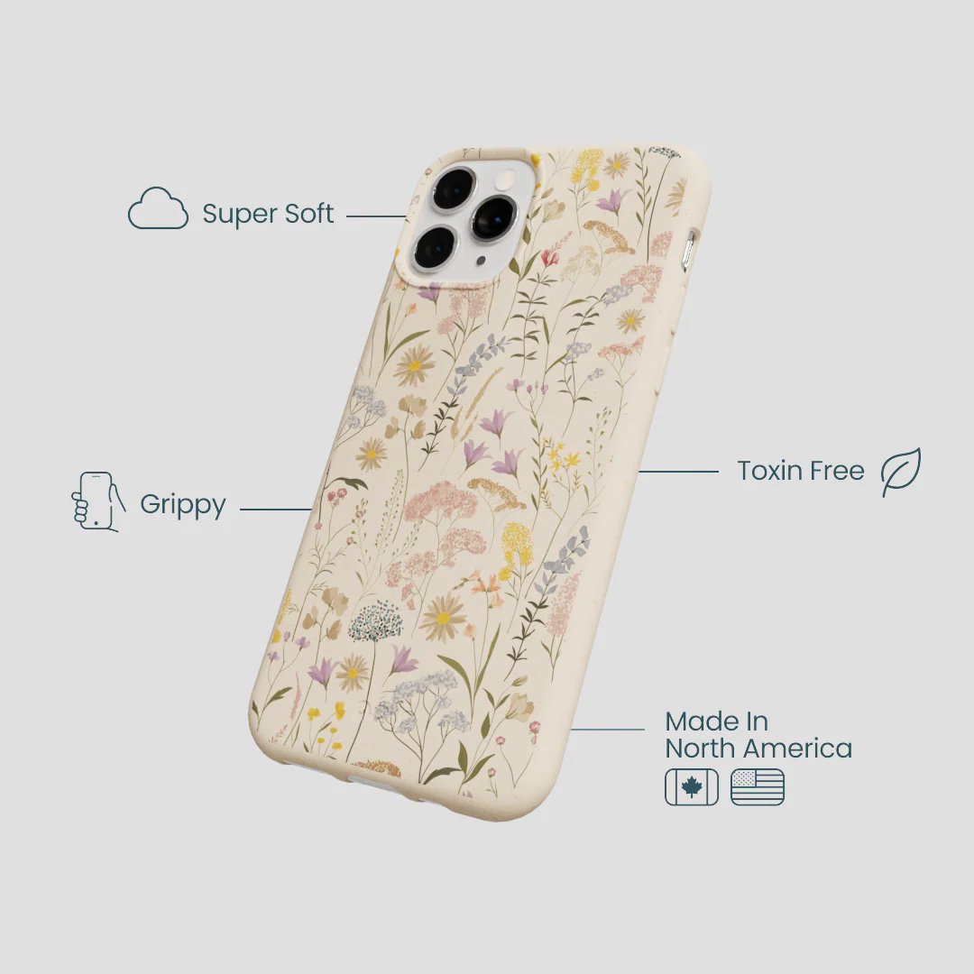 Seashell Dusty Petals iPhone 11 Pro Case - Image 4