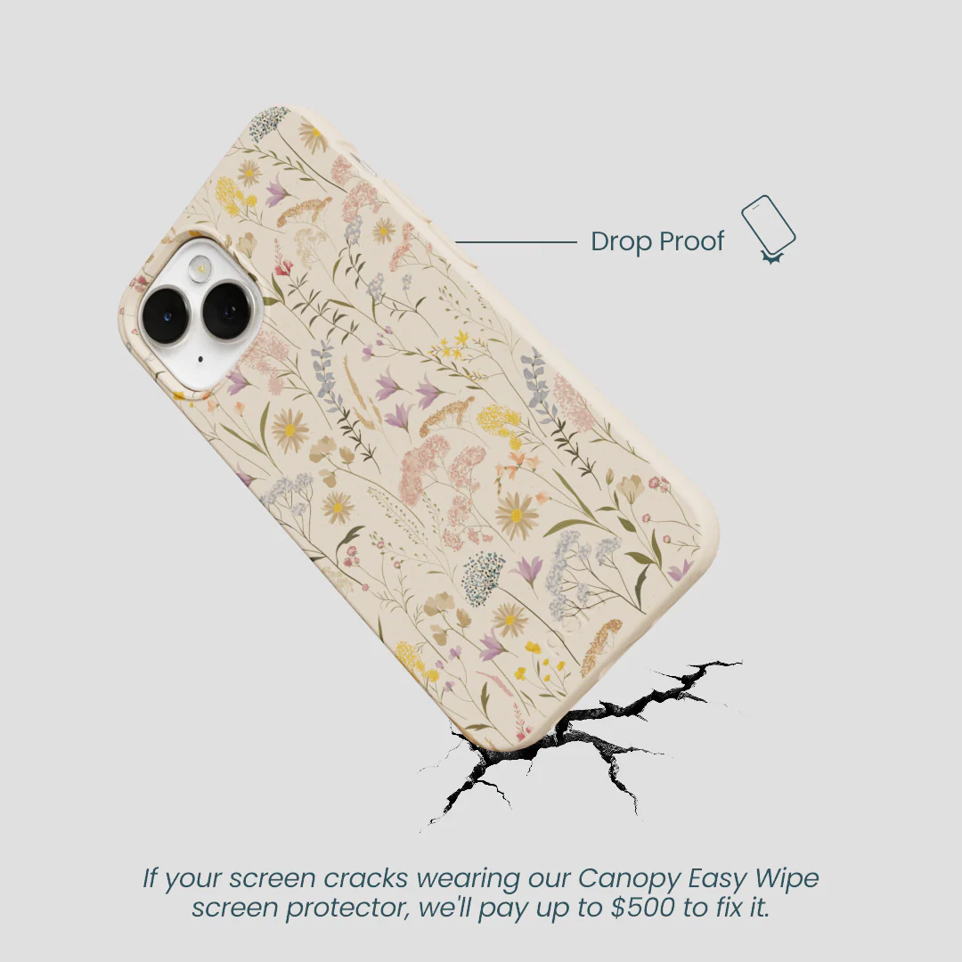 Seashell Dusty Petals iPhone 13 Case - Image 5