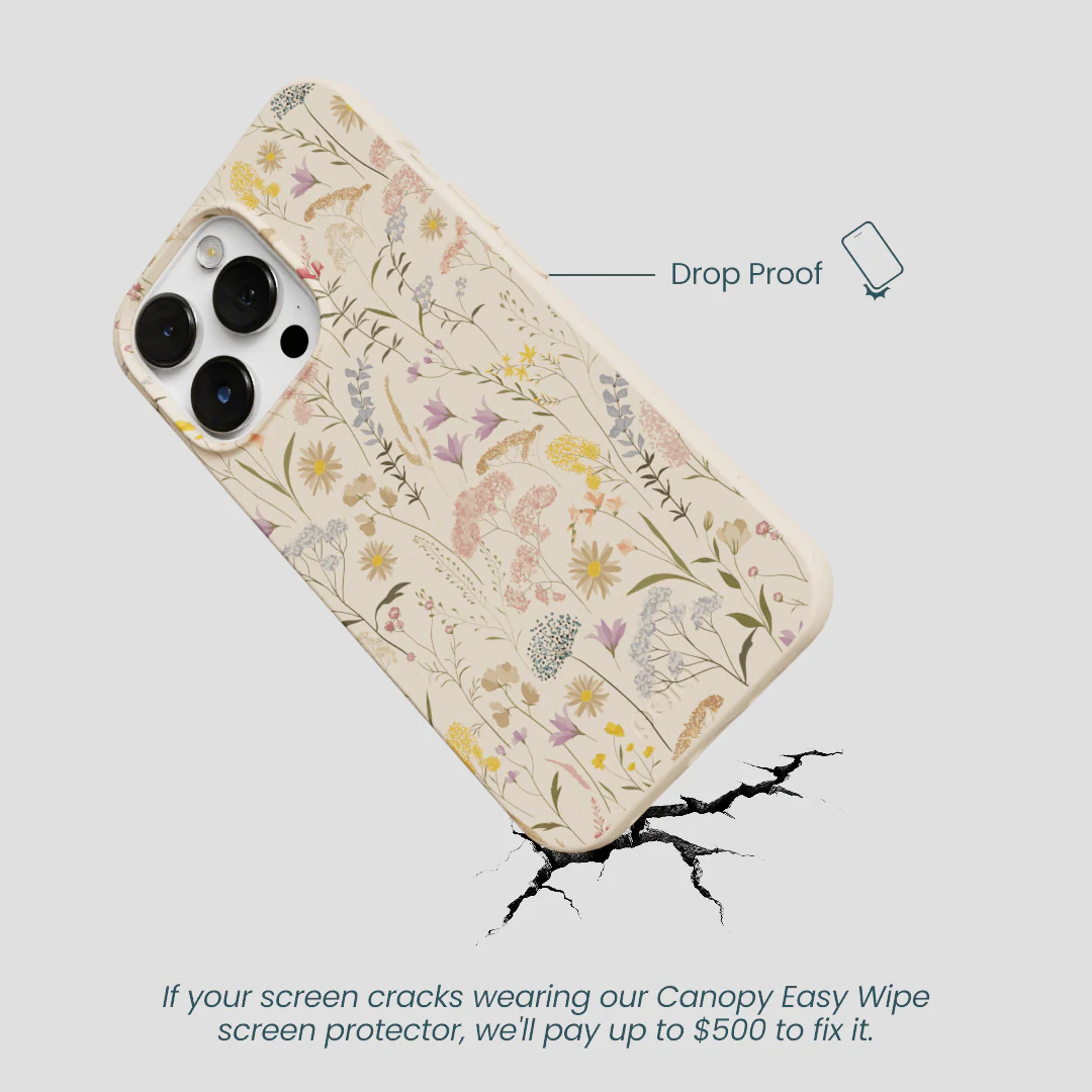 Seashell Dusty Petals iPhone 13 Pro Max Case - Image 5