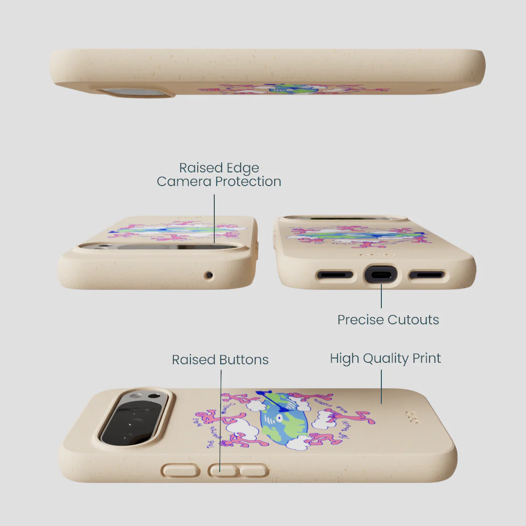Seashell Earth Music Google Pixel 10 Pro XL Case - Image 3
