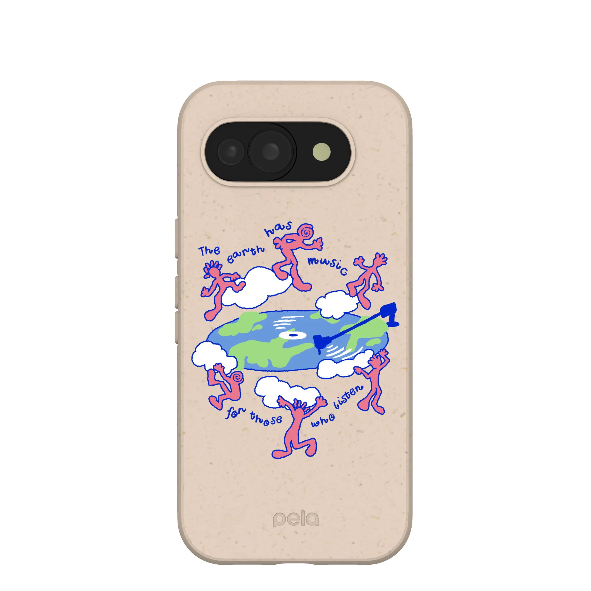 Seashell Earth Music Google Pixel 10a Case