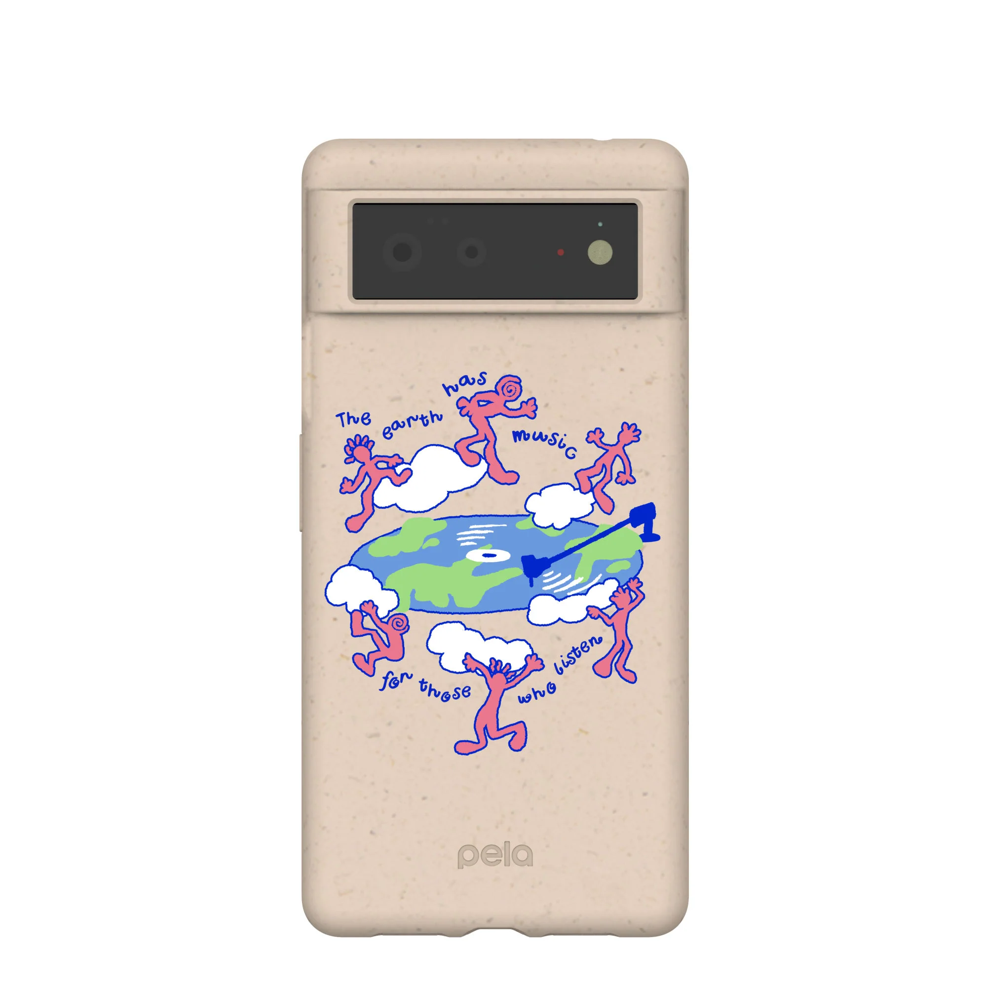 Seashell Earth Music Google Pixel 6 Case