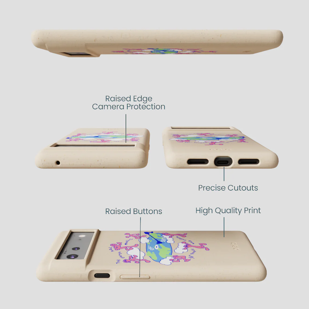 Seashell Earth Music Google Pixel 6 Case - Image 3