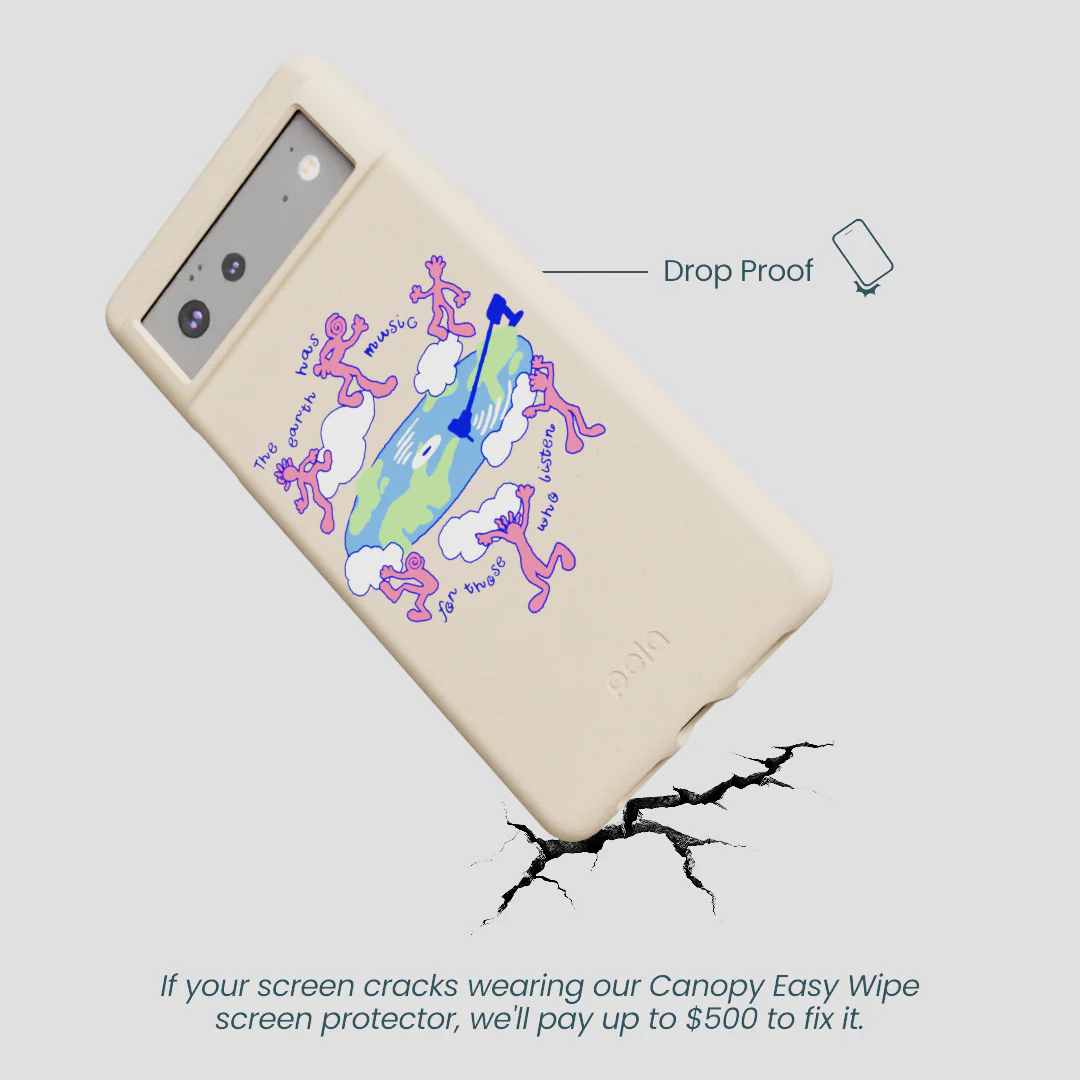 Seashell Earth Music Google Pixel 6 Case - Image 5