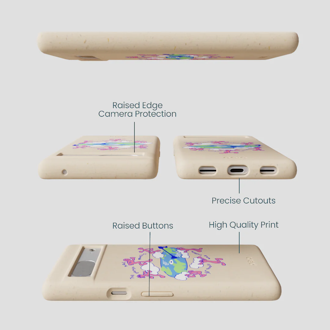 Seashell Earth Music Google Pixel 7 Case - Image 3