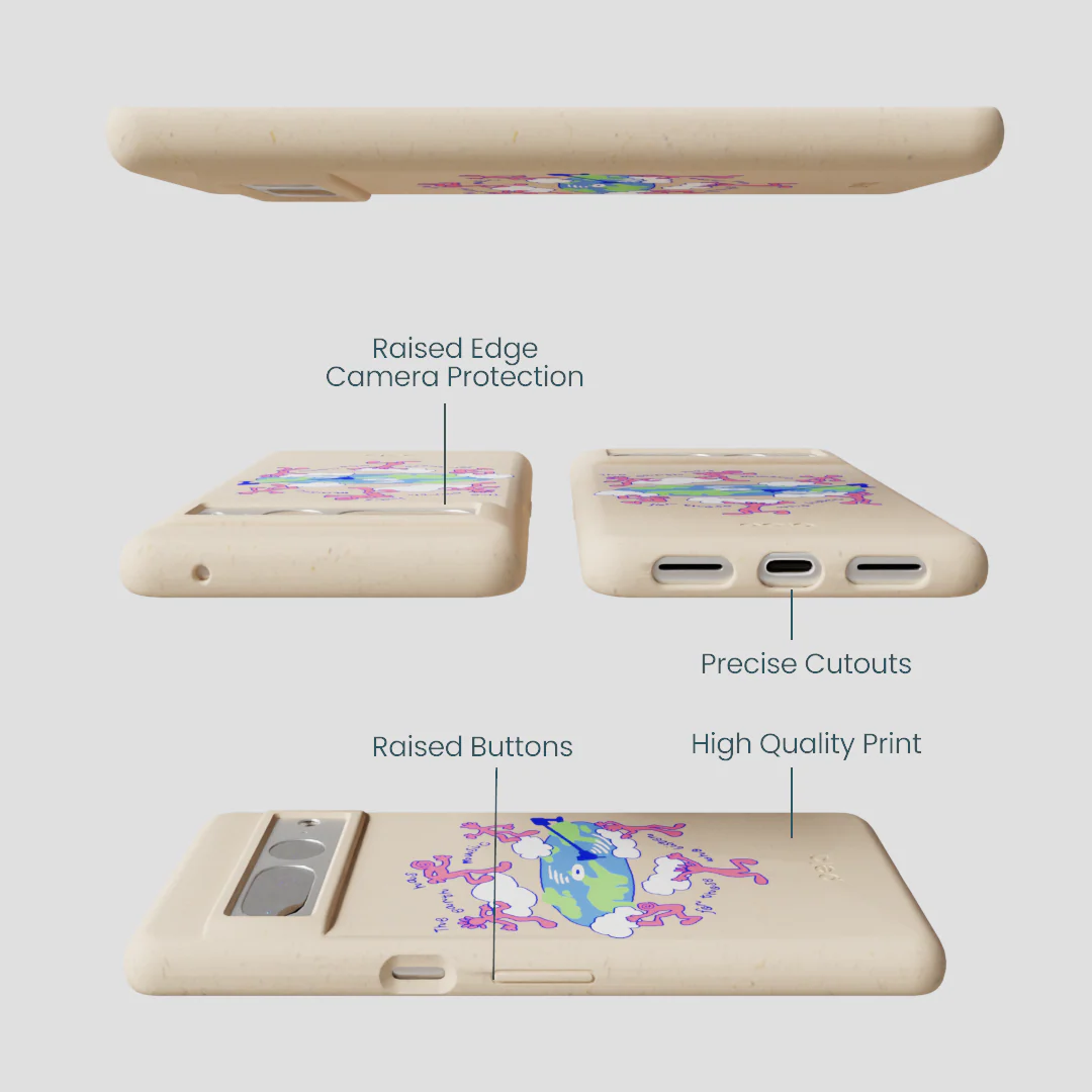 Seashell Earth Music Google Pixel 7 Pro Case - Image 3