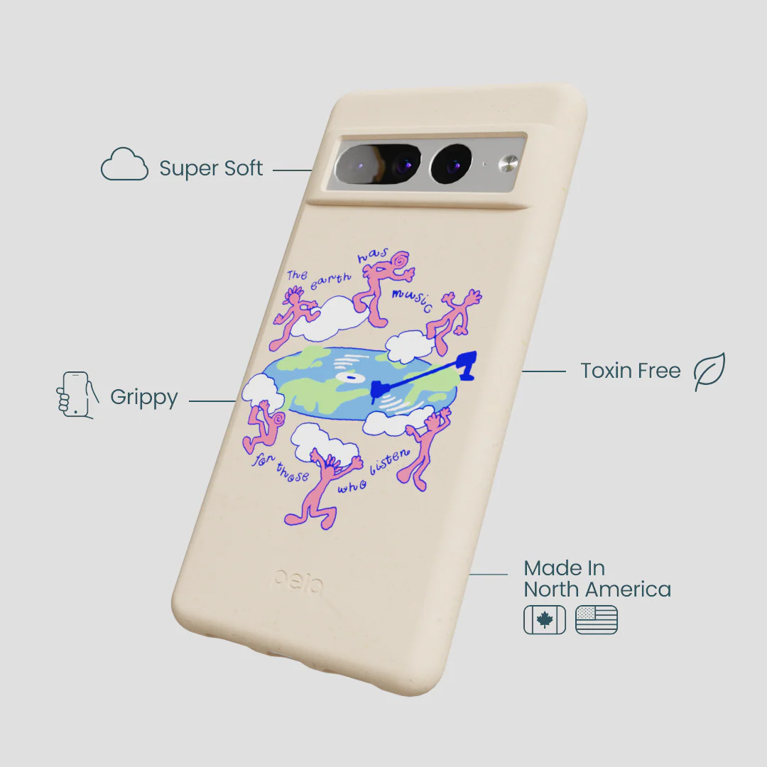 Seashell Earth Music Google Pixel 7 Pro Case - Image 4