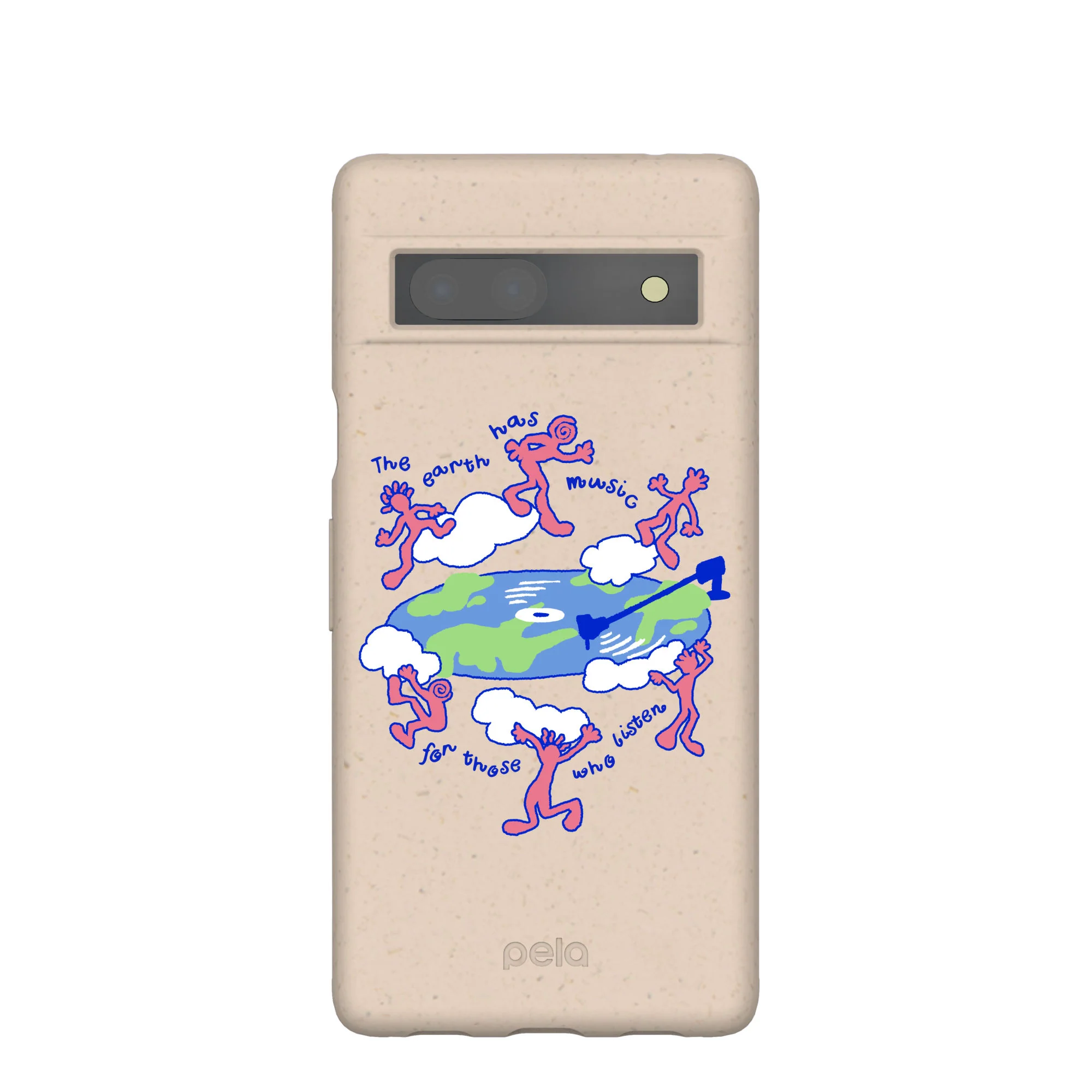 Seashell Earth Music Google Pixel 7a Case