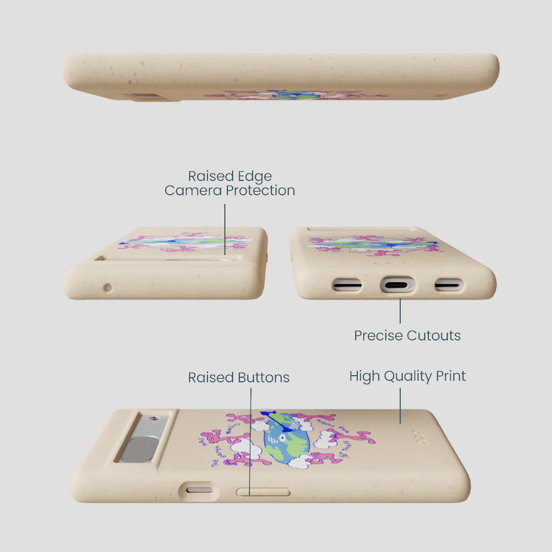 Seashell Earth Music Google Pixel 7a Case - Image 3