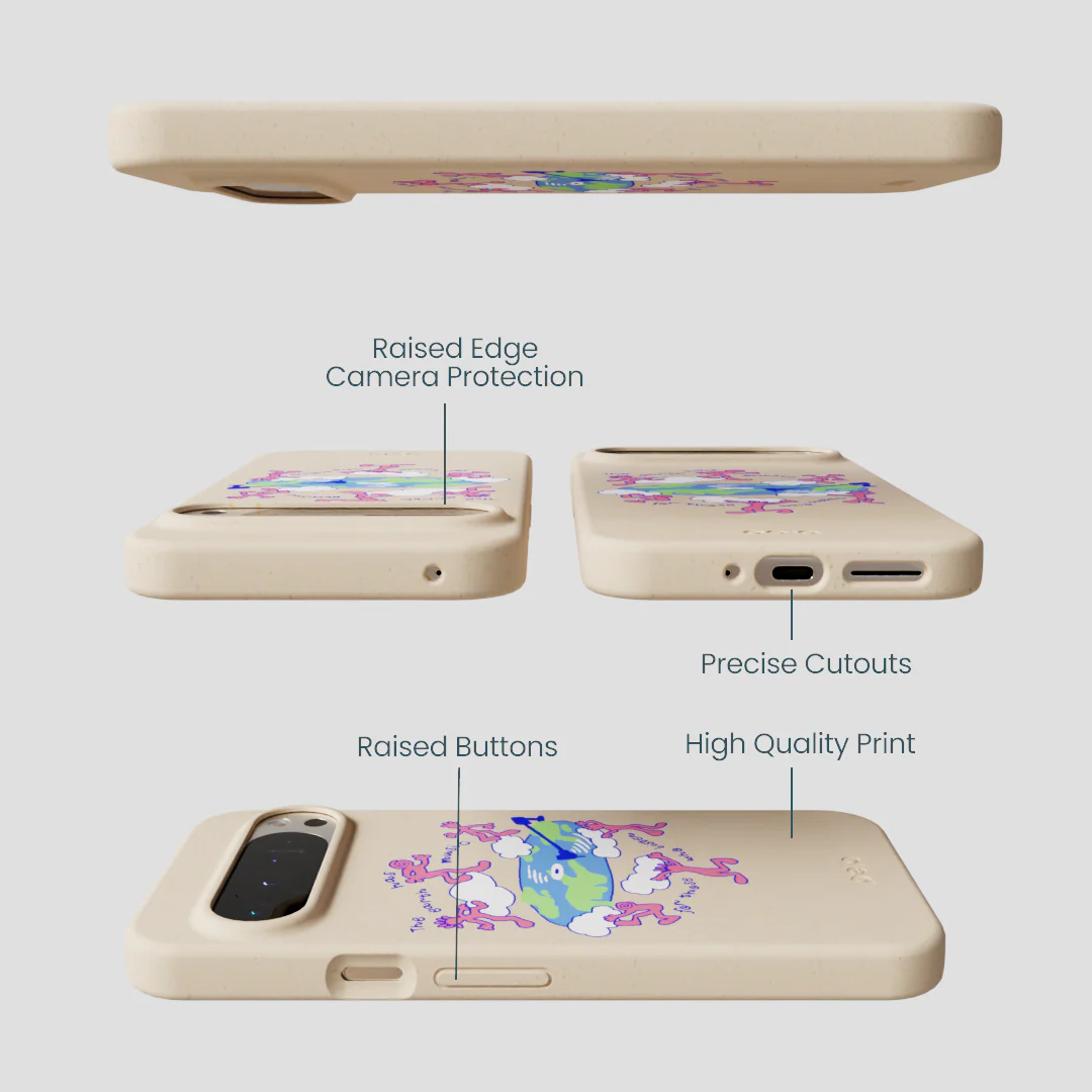 Seashell Earth Music Google Pixel 9 Pro XL Case - Image 3