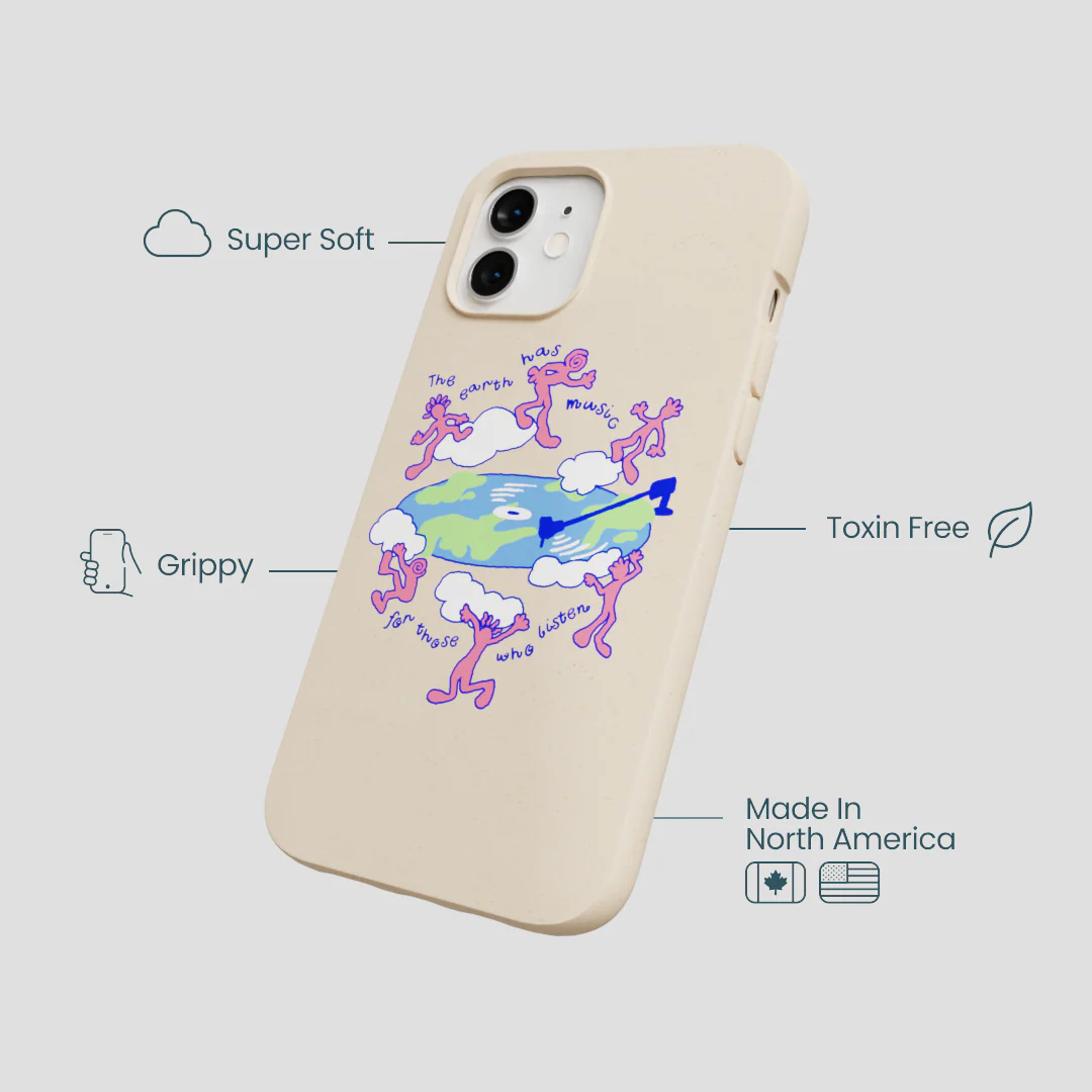 Seashell Earth Music iPhone 12/ iPhone 12 Pro Case - Image 4