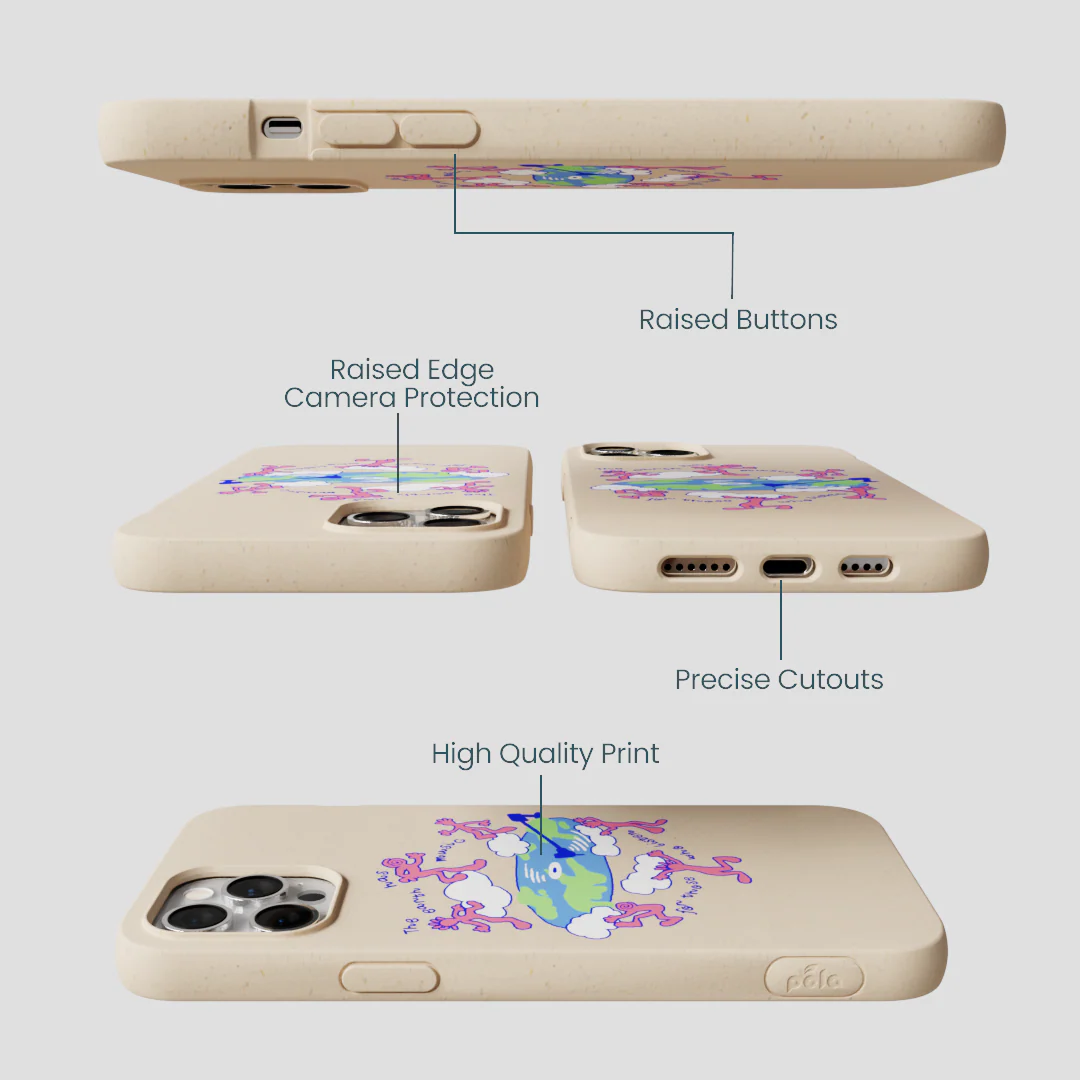 Seashell Earth Music iPhone 12 Pro Max Case - Image 3
