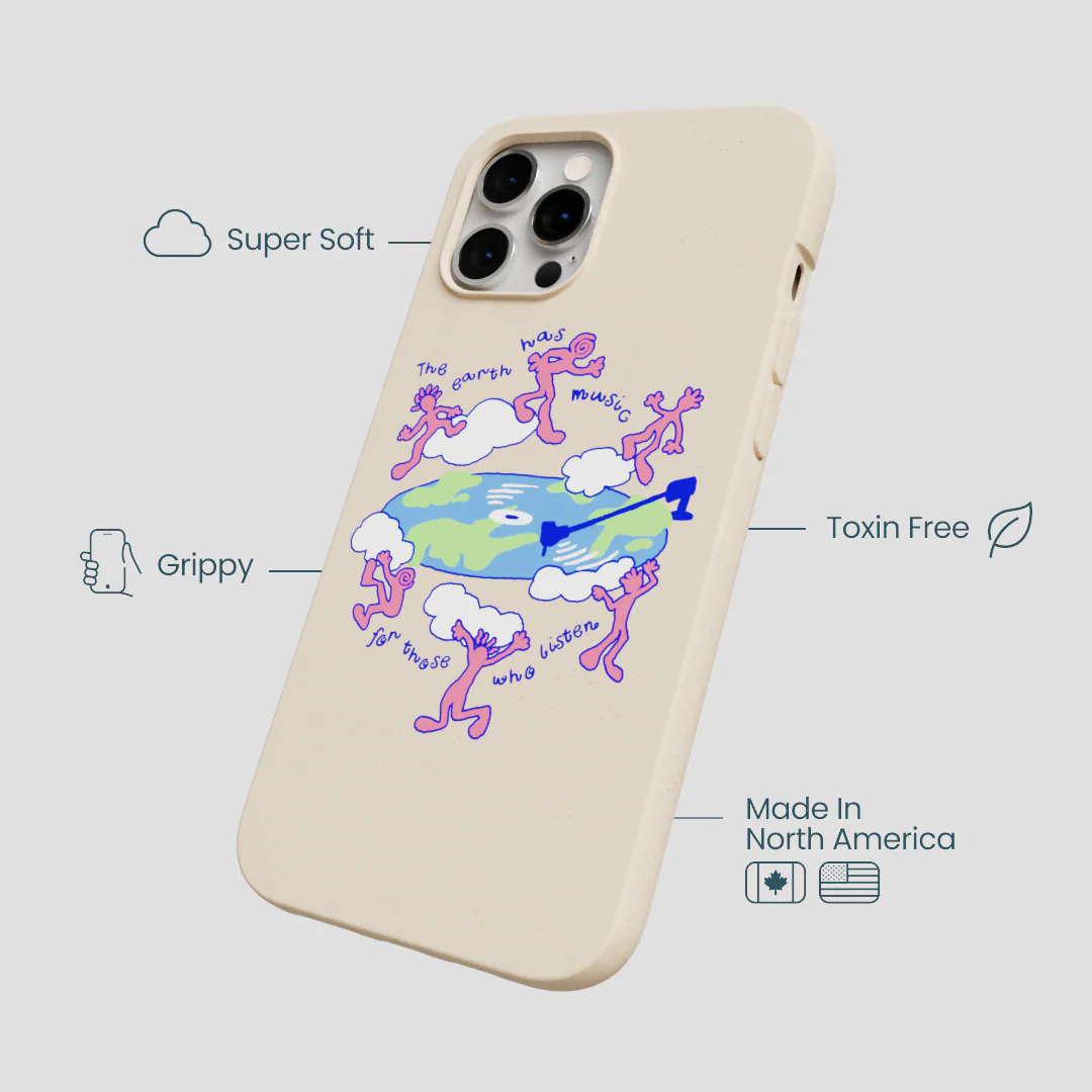Seashell Earth Music iPhone 12 Pro Max Case - Image 4