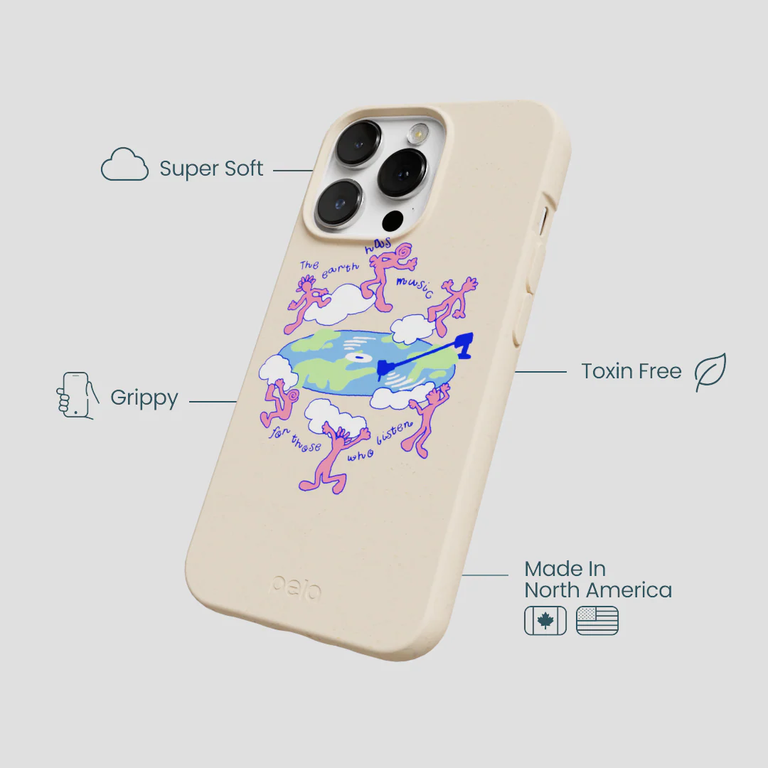Seashell Earth Music iPhone 13 Pro Case - Image 4