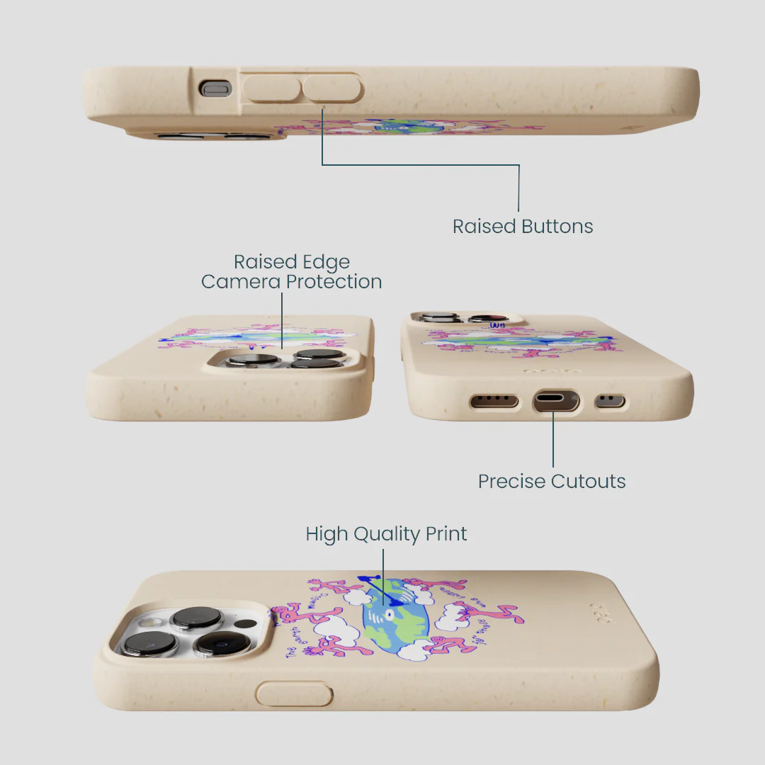 Seashell Earth Music iPhone 13 Pro Max Case - Image 3
