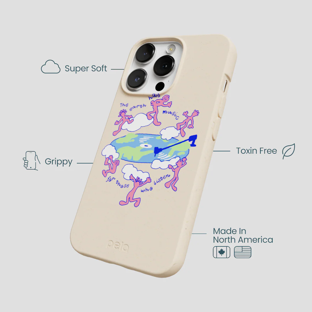 Seashell Earth Music iPhone 13 Pro Max Case - Image 4